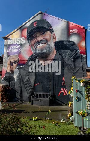 Jürgen Norbert Klopp ist ein deutscher Fußballmanager, ehemaliger Trainer und Spieler, der zuletzt den Premier League-Club Liverpool in Burnan leitete Stockfoto