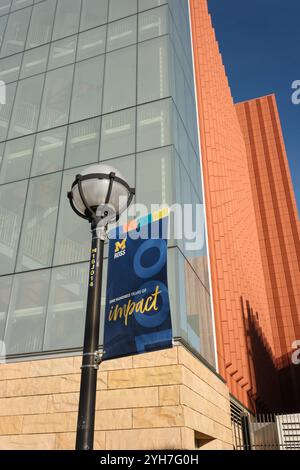 Die Stephen M Ross School of Business auf dem Campus der University of Michigan, Ann Arbor Michigan USA Stockfoto