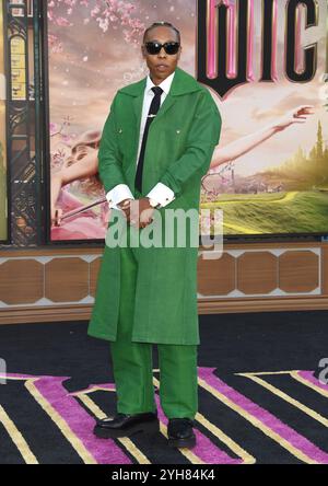 Los Angeles, USA. November 2024. Lena Waithe kam am 9. November 2024 zur „Wicked“ Los Angeles Premiere im Dorothy Chandler Pavilion in Los Angeles, KALIFORNIEN. © Janet Gough/AFF-USA. COM Credit: AFF/Alamy Live News Stockfoto