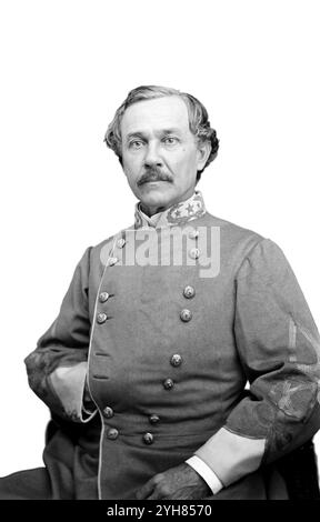 Porträt von Brigadegeneral Joseph R. Anderson, Offizier der konföderierten Armee. Erstellt zwischen 1861 und 65. Unbekannter Fotograf. Stockfoto