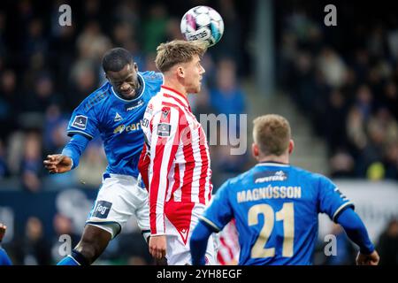 Dänemark. November 2024. AAB-Spieler Kasper Joergensen während des 3F Superliga-Spiels zwischen Lyngby Boldklub und AAB im Lyngby Stadium am Sonntag, 10. November 2024. (Foto: Mads Claus Rasmussen/Ritzau Scanpix) Credit: Ritzau/Alamy Live News Stockfoto