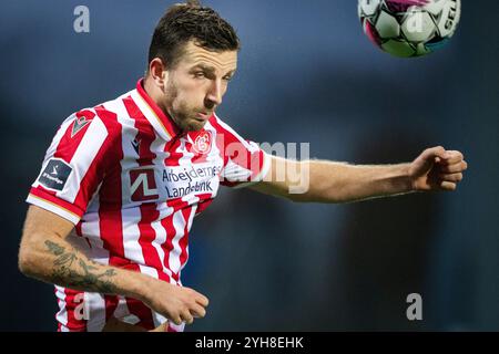 Dänemark. November 2024. Lars Kramer von AAB während des 3F Superliga-Spiels zwischen Lyngby Boldklub und AAB im Lyngby Stadium am Sonntag, 10. November 2024. (Foto: Mads Claus Rasmussen/Ritzau Scanpix) Credit: Ritzau/Alamy Live News Stockfoto