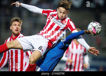 Dänemark. November 2024. Mylian Jimenez von AAB während des 3F Superliga-Spiels zwischen Lyngby Boldklub und AAB im Lyngby Stadium am Sonntag, 10. November 2024. (Foto: Mads Claus Rasmussen/Ritzau Scanpix) Credit: Ritzau/Alamy Live News Stockfoto