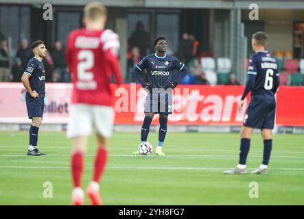 Silkeborg, Dänemark. November 2024. Silkeborg trifft auf Randers FC in der Superliga am Sonntag, den 10. November 2024, im JYSK Park in Silkeborg am Sonntag, den 10. November 2024. (Foto: Claus Fisker/Ritzau Scanpix) Credit: Ritzau/Alamy Live News Stockfoto