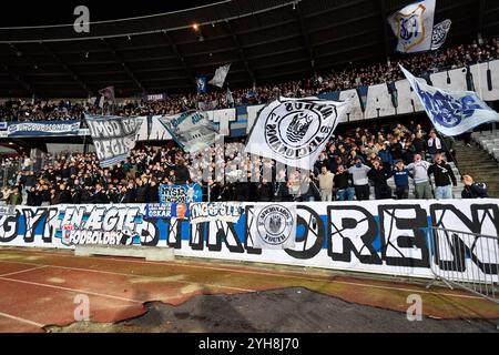 Aarhus, Dänemark. November 2024. Superligakampen mellem AGF og FC Koebenhavn paa Ceres Park i Aarhus soendag den 10. november 2024. Quelle: Ritzau/Alamy Live News Stockfoto