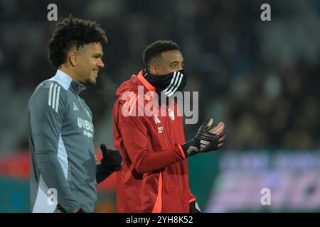 Aarhus, Dänemark. November 2024. Superligakampen mellem AGF og FC Koebenhavn paa Ceres Park i Aarhus soendag den 10. november 2024. Quelle: Ritzau/Alamy Live News Stockfoto