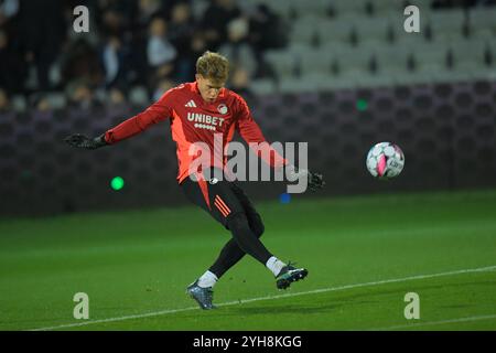 Aarhus, Dänemark. November 2024. Superligakampen mellem AGF og FC Koebenhavn paa Ceres Park i Aarhus soendag den 10. november 2024. Quelle: Ritzau/Alamy Live News Stockfoto