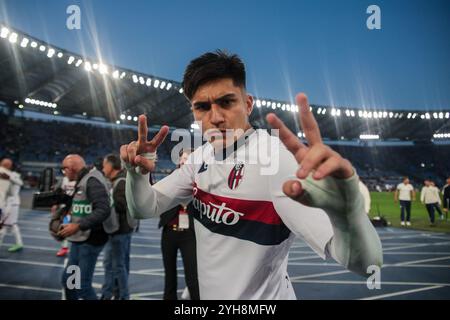 Santiago Castro von Bologna FC während des Spiels AS Roma vs Bologna FC, italienische Fußball-Serie A in Rom, Italien, 10. November 2024 Stockfoto