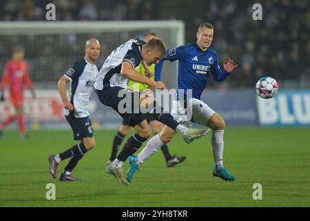 Aarhus, Dänemark. November 2024. Superligakampen mellem AGF og FC Koebenhavn paa Ceres Park i Aarhus soendag den 10. november 2024. Quelle: Ritzau/Alamy Live News Stockfoto