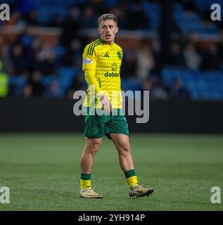 Kilmarnock, Schottland. 10. November 2024; Rugby Park, Kilmarnock, Schottland: Scottish Premiership Football, Kilmarnock versus Celtic; Luke McCowan von Celtic Credit: Action Plus Sports Images/Alamy Live News Stockfoto