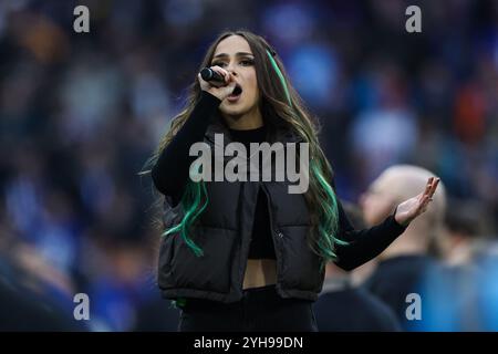 München, Deutschland. November 2024. NFL München Spiel New York Giants - Carolina Panthers am 10.11.2024 in der Allianz Arena in München Florentina Foto: Revierfoto Credit: ddp Media GmbH/Alamy Live News Credit: ddp Media GmbH/Alamy Live News Stockfoto