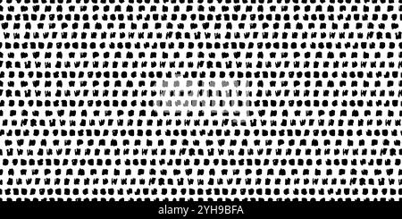 Alte handgezeichnete Vektormuster. Abstrakte Flecken, Striche auf weißem Hintergrund. Stock Vektor