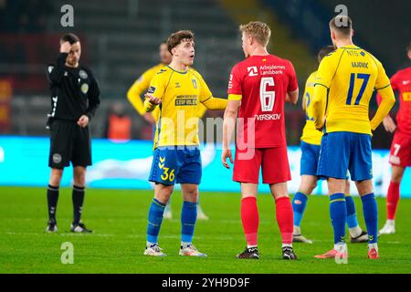 Broendby, Dänemark. November 2024. Broendby, Dänemark. November 2024. 3F Superliga-kampen mellem Broendby IF og FC Nordsjaelland paa Broendby Stadion, soendag den 10. november 2024. Kredit: Ritzau/Alamy Live News Kredit: Ritzau/Alamy Live News Stockfoto