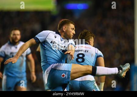 Scottish Gas Murrayfield. Edinburgh Schottland Großbritannien 10. November 24 HERBSTTESTS 2024/25 Schottland gegen Südafrika Finn Russell of Scotland Credit: eric mccowat/Alamy Live News Stockfoto