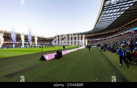 Edinburgh, Großbritannien. November 2024. Murrayfield Stadium während des Spiels der Autumn Nation Series im Murrayfield Stadium, Edinburgh. Der Bildnachweis sollte lauten: Neil Hanna/Sportimage Credit: Sportimage Ltd/Alamy Live News Stockfoto