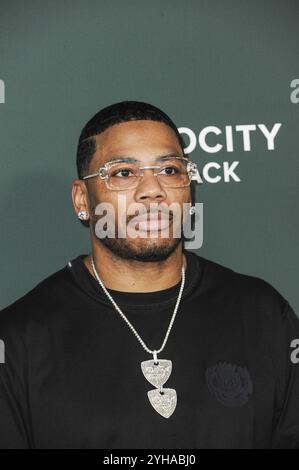 West Hollywood, Kalifornien, USA. CA. 9. November 2024. Nelly bei Ankunft für die Baby2Baby Gala 2024 - Teil 2, Pacific Design Center, West Hollywood, CA, November 09, 2024. Quelle: Elizabeth Goodenough/Everett Collection/Alamy Live News Stockfoto