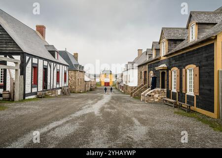 Festung Louisbourg   Louisbourg, Nova Scotia, CAN Stockfoto