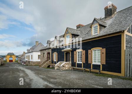 Festung Louisbourg   Louisbourg, Nova Scotia, CAN Stockfoto