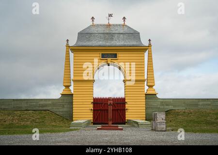 Festung Louisbourg   Louisbourg, Nova Scotia, CAN Stockfoto