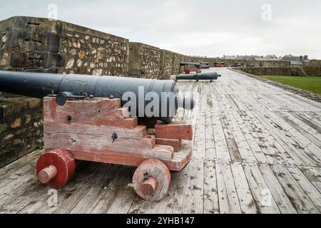 Festung Louisbourg   Louisbourg, Nova Scotia, CAN Stockfoto