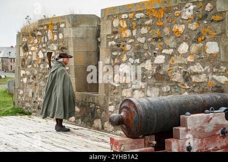 Festung Louisbourg   Louisbourg, Nova Scotia, CAN Stockfoto