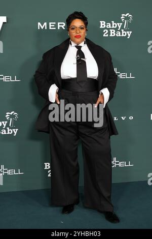 Los Angeles, USA. November 2024. Courtney Mays nimmt 2024 an der Baby2Baby Gala im Pacific Design Center am 9. November 2024 in West Hollywood, Kalifornien, Teil. Foto: Crash/imageSPACE/SIPA USA Credit: SIPA USA/Alamy Live News Stockfoto