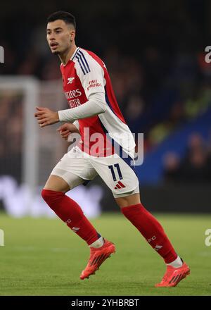London, Großbritannien. November 2024. Gabriel Martinelli von Arsenal während des Premier League-Spiels in Stamford Bridge, London. Der Bildnachweis sollte lauten: Paul Terry/Sportimage Credit: Sportimage Ltd/Alamy Live News Stockfoto