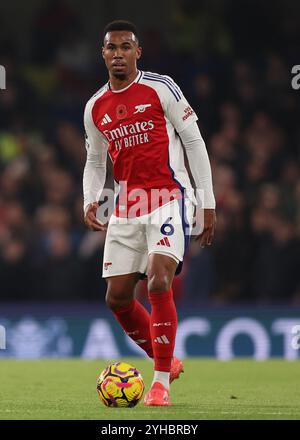 London, Großbritannien. November 2024. Gabriel of Arsenal während des Premier League-Spiels in Stamford Bridge, London. Der Bildnachweis sollte lauten: Paul Terry/Sportimage Credit: Sportimage Ltd/Alamy Live News Stockfoto