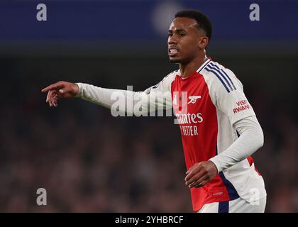 London, Großbritannien. November 2024. Gabriel of Arsenal während des Premier League-Spiels in Stamford Bridge, London. Der Bildnachweis sollte lauten: Paul Terry/Sportimage Credit: Sportimage Ltd/Alamy Live News Stockfoto