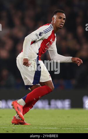 London, Großbritannien. November 2024. Gabriel of Arsenal während des Premier League-Spiels in Stamford Bridge, London. Der Bildnachweis sollte lauten: Paul Terry/Sportimage Credit: Sportimage Ltd/Alamy Live News Stockfoto