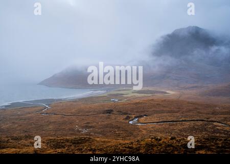 Camasunary Bay, Isle of Skye, Schottland, Großbritannien. Stockfoto