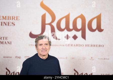 Madrid. Spanien. 20241111, nimmt am 11. November 2024 in Madrid, Spanien, am „Raqa“ Photocall im URSO Spa Hotel Teil Credit: MPG/Alamy Live News Stockfoto