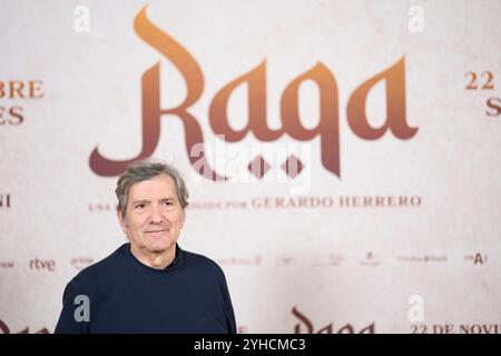 Madrid. Spanien. 20241111, nimmt am 11. November 2024 in Madrid, Spanien, am „Raqa“ Photocall im URSO Spa Hotel Teil Credit: MPG/Alamy Live News Stockfoto