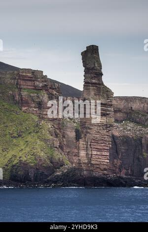 Alter Mann von Hoy, Felsvorsprung vor der Insel Hoy, Orkney-Inseln, Schottland, Großbritannien Stockfoto