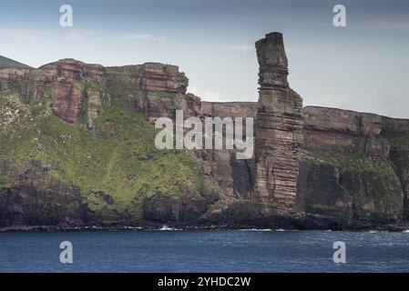 Alter Mann von Hoy, Felsvorsprung vor der Insel Hoy, Orkney-Inseln, Schottland, Großbritannien Stockfoto