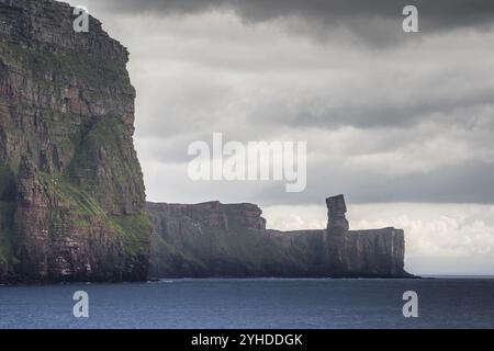 Alter Mann von Hoy, Felsvorsprung vor der Insel Hoy, Orkney-Inseln, Schottland, Großbritannien Stockfoto