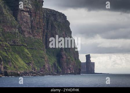 Alter Mann von Hoy, Felsvorsprung vor der Insel Hoy, Orkney-Inseln, Schottland, Großbritannien Stockfoto