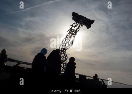 Finn McCool Statue Stockfoto