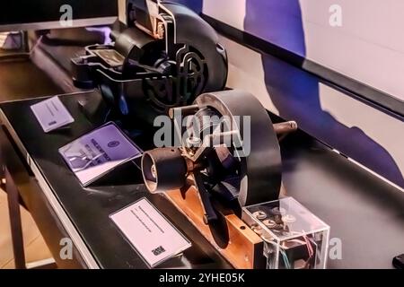 Nikola Tesla Museum in Belgrad, Serbien. Hochwertige Fotos Stockfoto