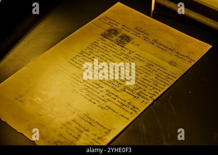 Nikola Tesla Museum in Belgrad, Serbien. Hochwertige Fotos Stockfoto