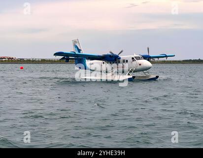Männlich, Malediven. August 2024. Hotel COMO Maalifushi auf dem Thaa-Atoll der Malediven im Indischen Ozean in Male, Malediven, 10. August 2024. Fotografin: Michaela Strassmair/ddp Images/STAR-Images Pressefoto Credit: ddp Media GmbH/Alamy Live News Stockfoto