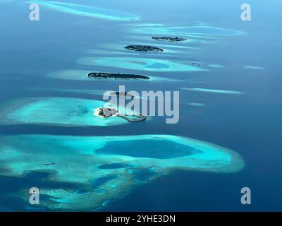 Männlich, Malediven. August 2024. Hotel COMO Maalifushi auf dem Thaa-Atoll der Malediven im Indischen Ozean in Male, Malediven, 10. August 2024. Fotografin: Michaela Strassmair/ddp Images/STAR-Images Pressefoto Credit: ddp Media GmbH/Alamy Live News Stockfoto