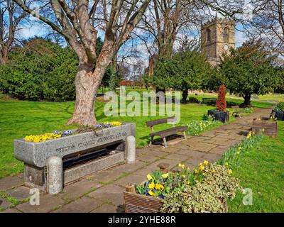 Großbritannien, South Yorkshire, Sheffield, Ecclesfield, St. Mary's Church. Stockfoto