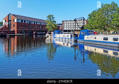 Großbritannien, South Yorkshire, Sheffield, Victoria Quays. Stockfoto