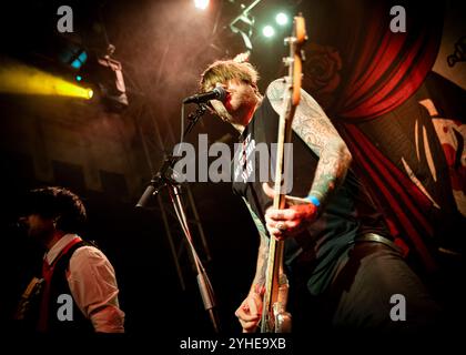 The Black Charade (My Chemical Romance Tribute Band) tritt an der O2 Academy Islington, London auf © Clarissa Debenham (Film Free Photography) / Alamy Stockfoto