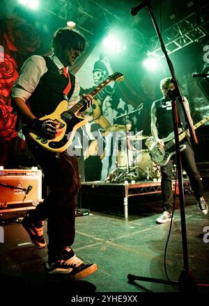 The Black Charade (My Chemical Romance Tribute Band) tritt an der O2 Academy Islington, London auf © Clarissa Debenham (Film Free Photography) / Alamy Stockfoto