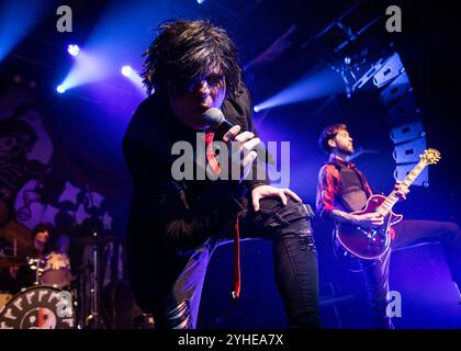 The Black Charade (My Chemical Romance Tribute Band) tritt an der O2 Academy Islington, London auf © Clarissa Debenham (Film Free Photography) / Alamy Stockfoto