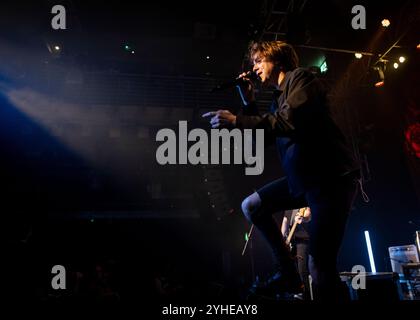 Fell Out Boy (Fall Out Boy Tribute Band) tritt an der O2 Academy Islington, London auf © Clarissa Debenham (Film Free Photography) / Alamy Stockfoto