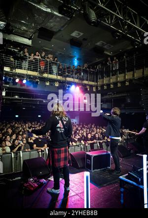 Fell Out Boy (Fall Out Boy Tribute Band) tritt an der O2 Academy Islington, London auf © Clarissa Debenham (Film Free Photography) / Alamy Stockfoto