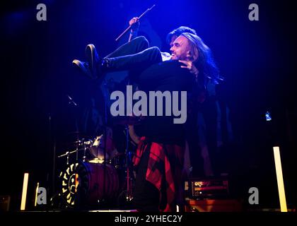 Fell Out Boy (Fall Out Boy Tribute Band) tritt an der O2 Academy Islington, London auf © Clarissa Debenham (Film Free Photography) / Alamy Stockfoto